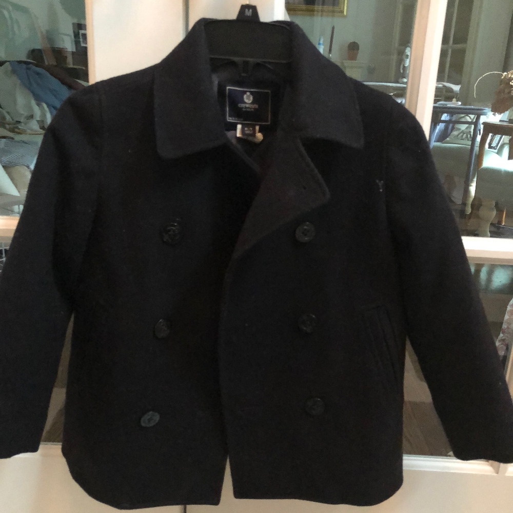 J Crew Children's Navy pea coat